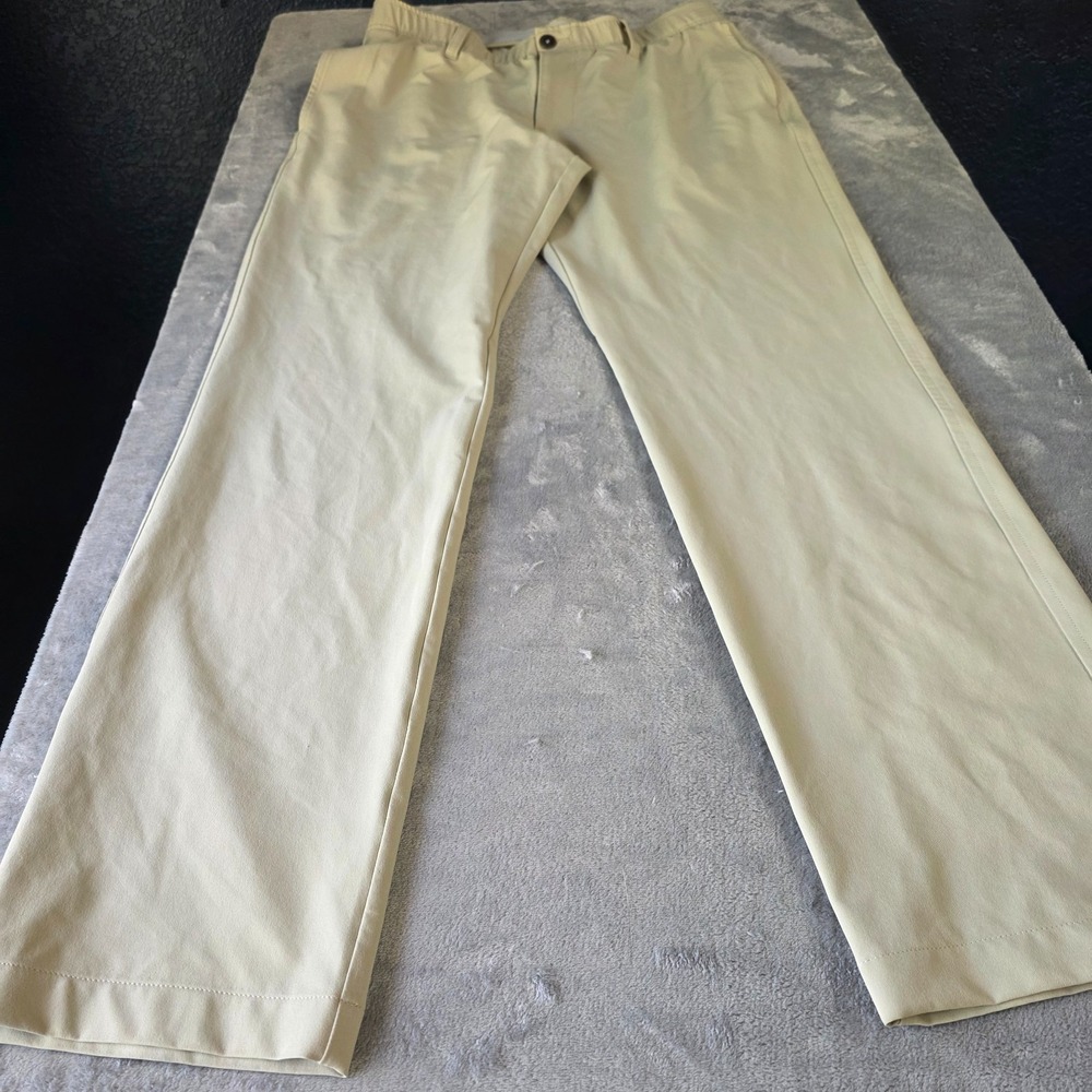 Under Armour Men's UA Drive Golf Pants 34x32 Beige Tan Stretch